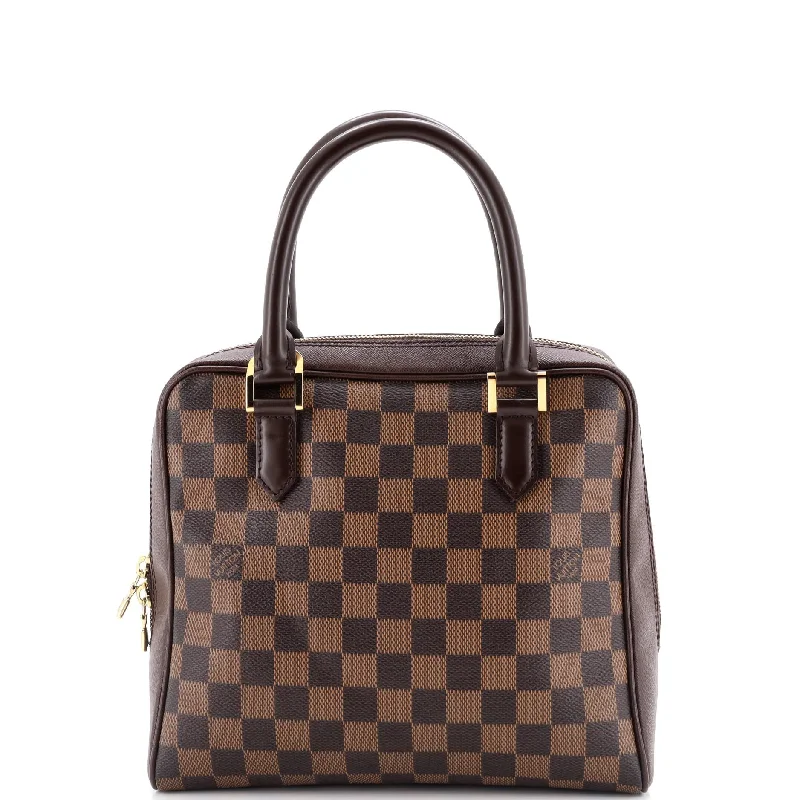 Pvc Shoulder Bag in Clear with Glitter for a Fun and Modern LookBrera Handbag Damier