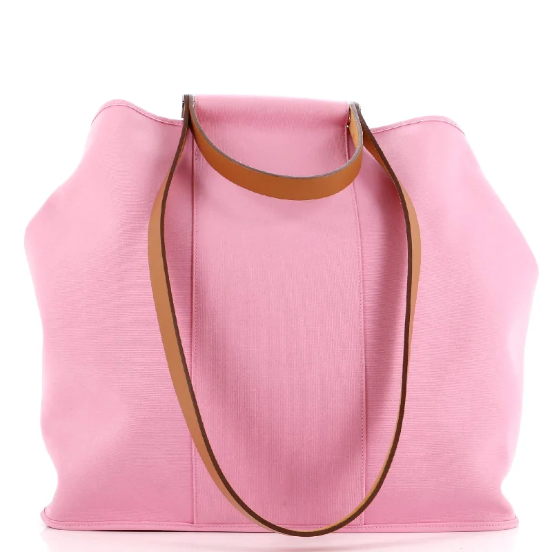 Women's Shoulder Bag with Faux Fur Strap in White for Winter StyleCabag Elan Toile and Leather 39