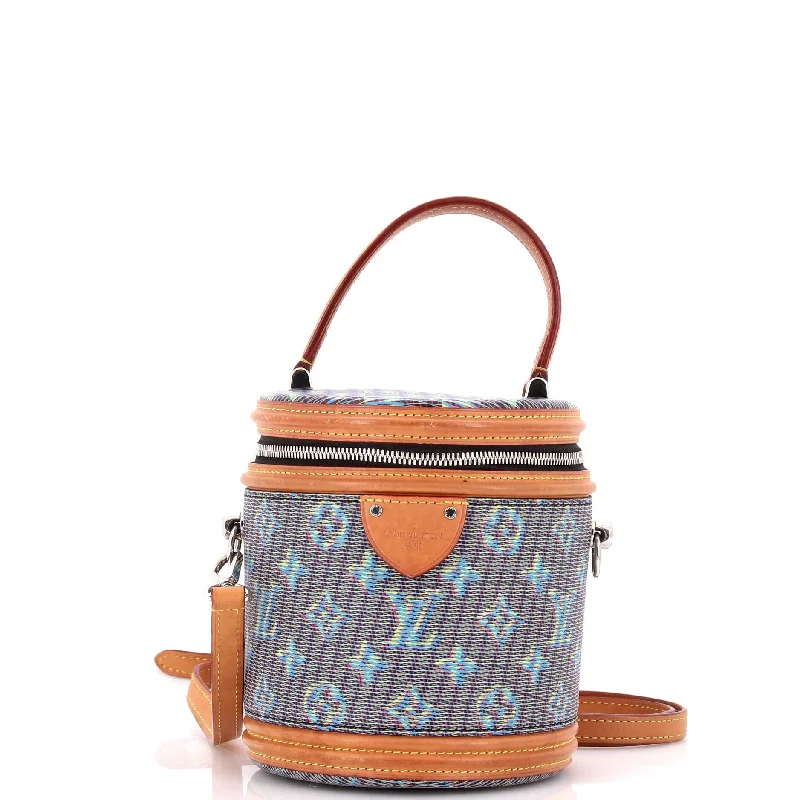 Shoulder Bag with Geometric Pattern in Multicolor for a Contemporary StyleCannes Handbag Damier Monogram LV Pop Canvas