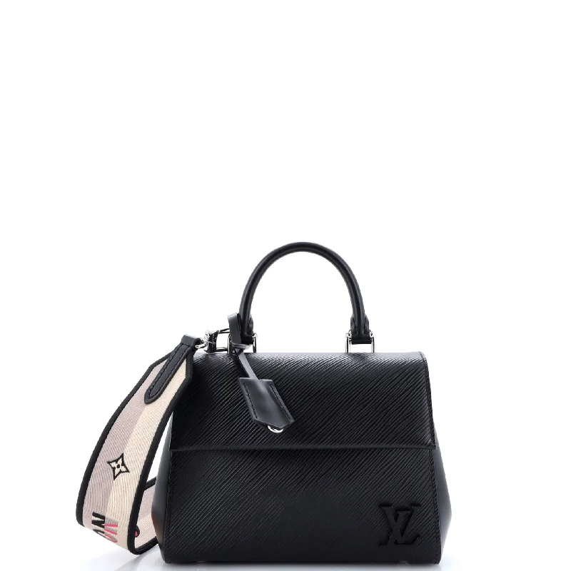 Printed Silk Shoulder Bag in Red for a Pop of ColorCluny Top Handle Bag Epi Leather Mini