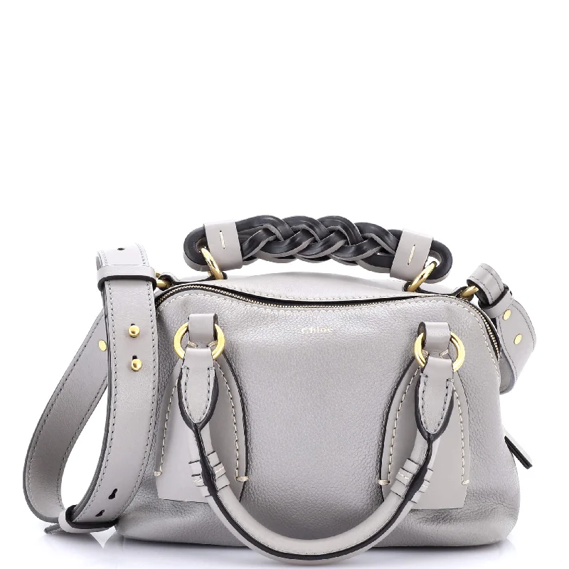 Suede Shoulder Bag in Pink with Tassel Accents for Casual OutingsDaria Bag Leather Small