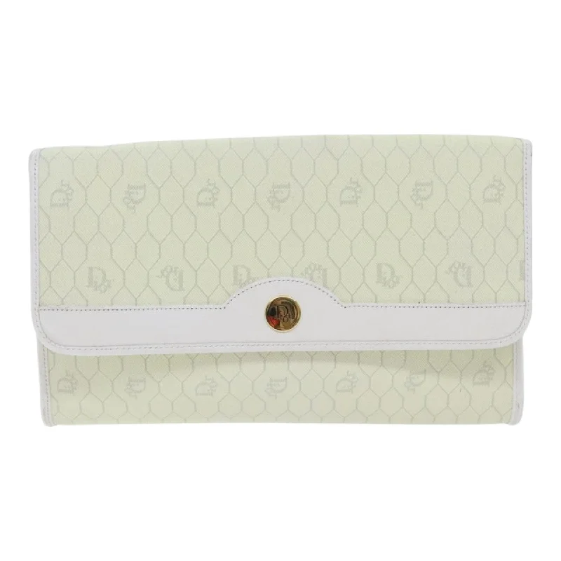 Embroidered Denim Shoulder Bag in Blue for a Vintage VibeDior Honeycomb  Canvas Shoulder Bag (Pre-Owned)