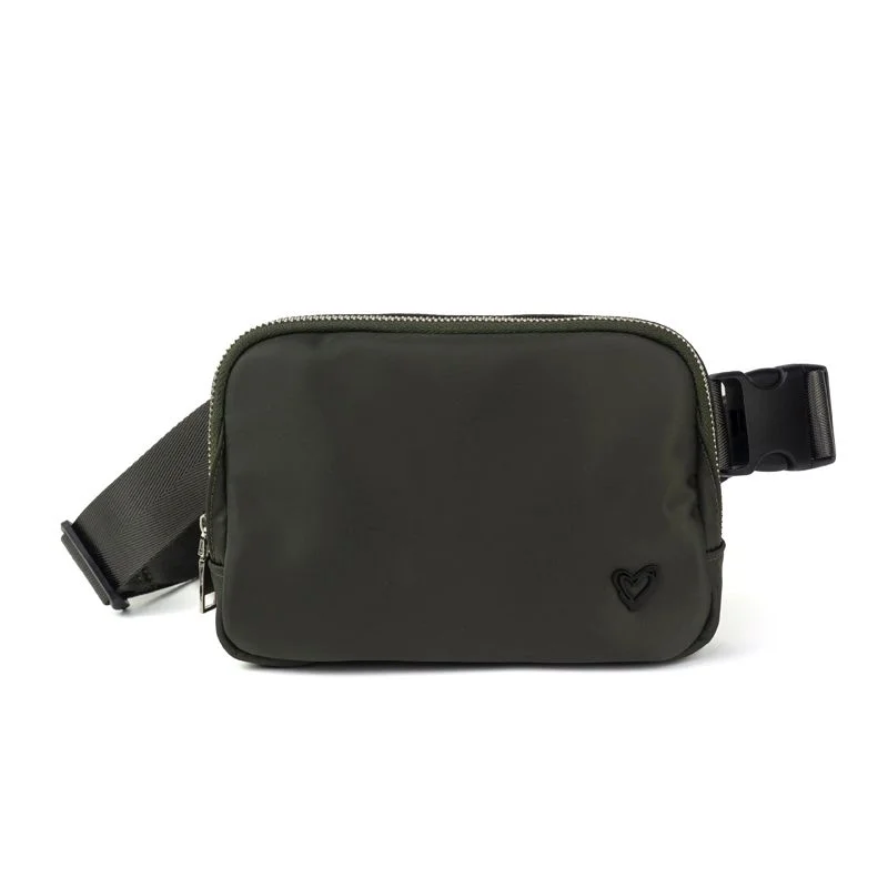 Metallic Crossbody Bag in Silver for New Year's Eve and Special CelebrationsDixie Nylon Belt/Crossbody Bag - Olive Metallic Crossbody Bag in Silver for New Year's Eve and Special CelebrationsDixie Nylon Belt/Crossbody Bag - Olive