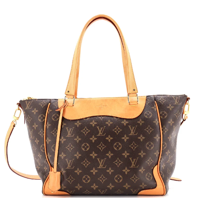 Vegan Leather Shoulder Bag in Gray for Ethical Fashion LoversEstrela NM Handbag Monogram Canvas