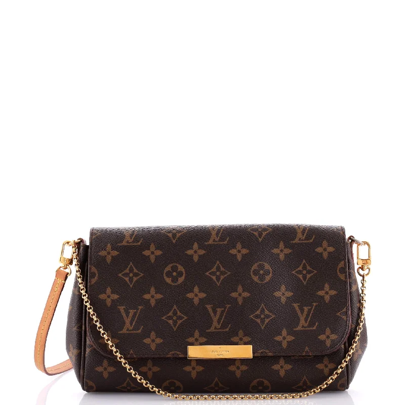 Pvc Shoulder Bag in Clear with Glitter for a Fun and Modern LookFavorite Handbag Monogram Canvas MM