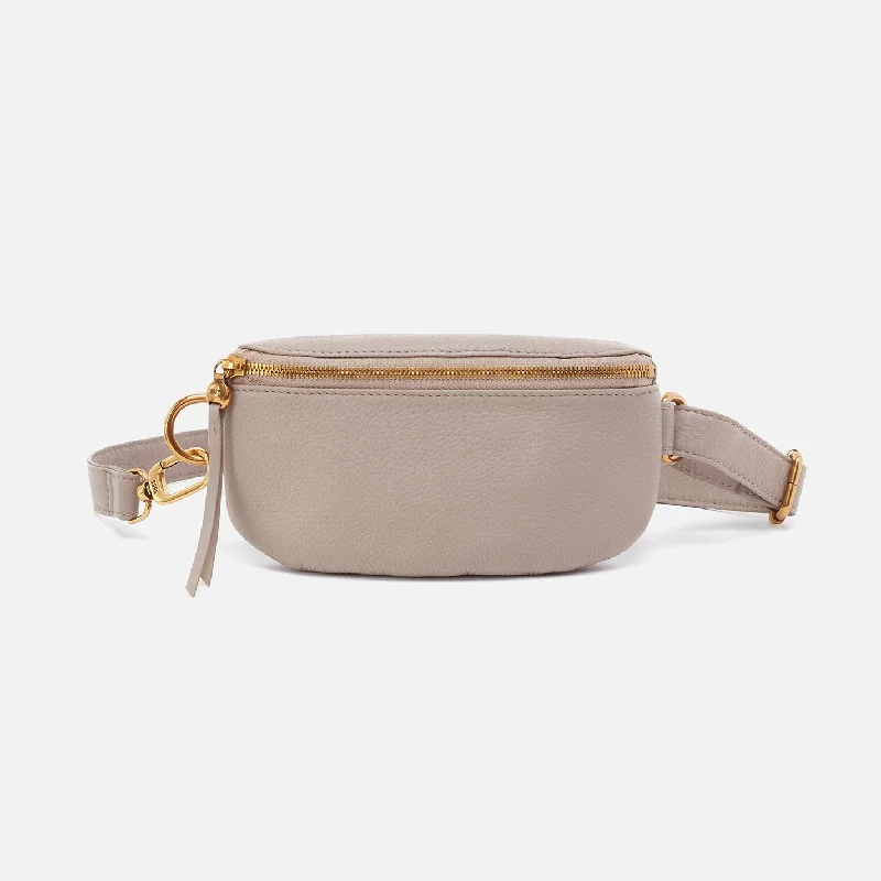 Women's Crossbody Bag with Magnetic Closure in White for Quick AccessFern Belt Bag In Pebbled Leather - Taupe Women's Crossbody Bag with Magnetic Closure in White for Quick AccessFern Belt Bag In Pebbled Leather - Taupe