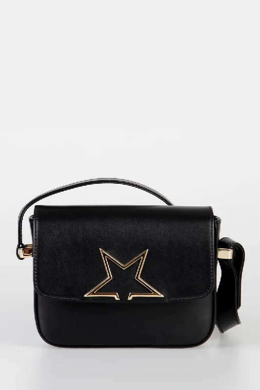 Printed Silk Shoulder Bag in Red for a Pop of ColorGolden Goose Leather Vedette Bag