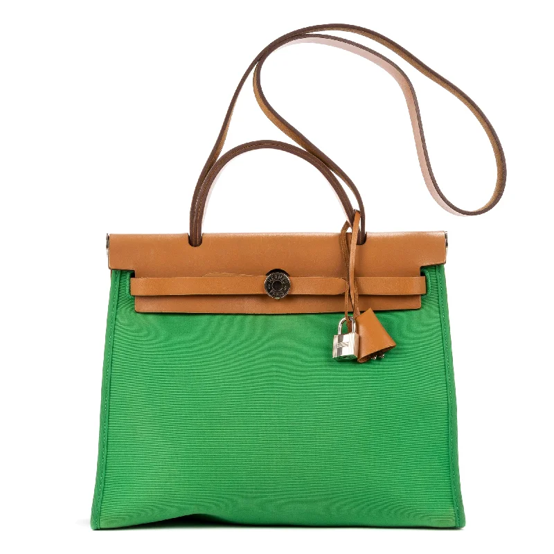 Women's Waterproof Nylon Shoulder Bag in Green for HikingHerbag Zip 31