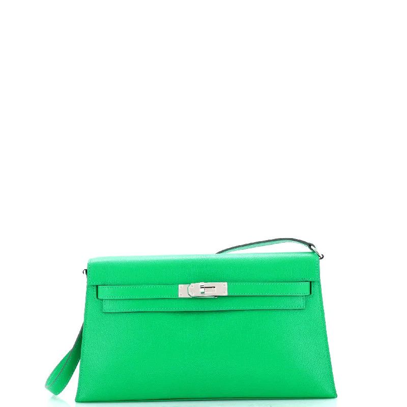 Suede Shoulder Bag in Pink with Tassel Accents for Casual OutingsKelly Elan Shoulder Bag Chevre Chamkila