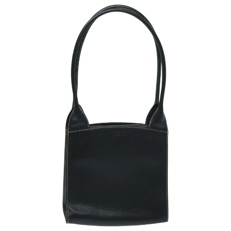 Pvc Shoulder Bag in Clear with Glitter for a Fun and Modern LookLoewe  Leather Shoulder Bag (Pre-Owned)