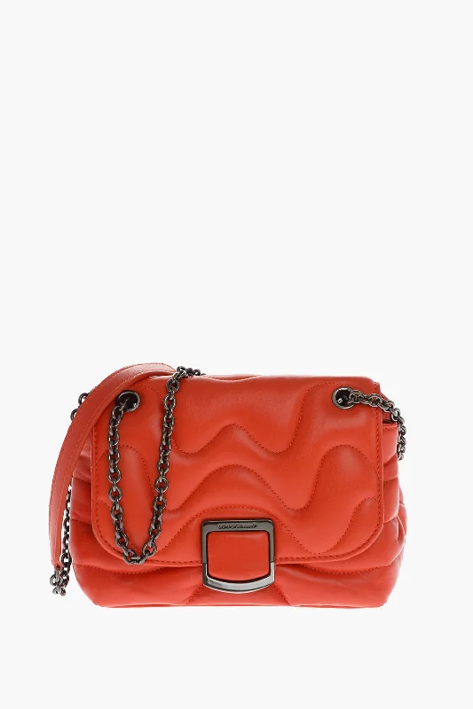 Metallic Shoulder Bag in Gold for Special OccasionsLongchamp Quilted Brioche Cocoon Bag With Chain Shoulder Strap