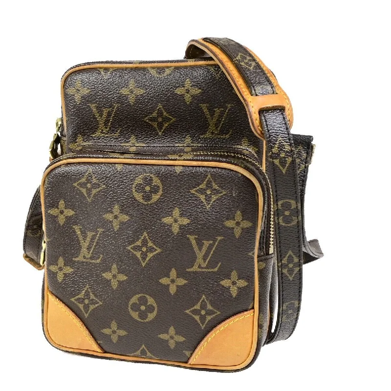 Suede Shoulder Bag in Pink with Tassel Accents for Casual OutingsLouis Vuitton Amazon  Canvas Shoulder Bag (Pre-Owned)
