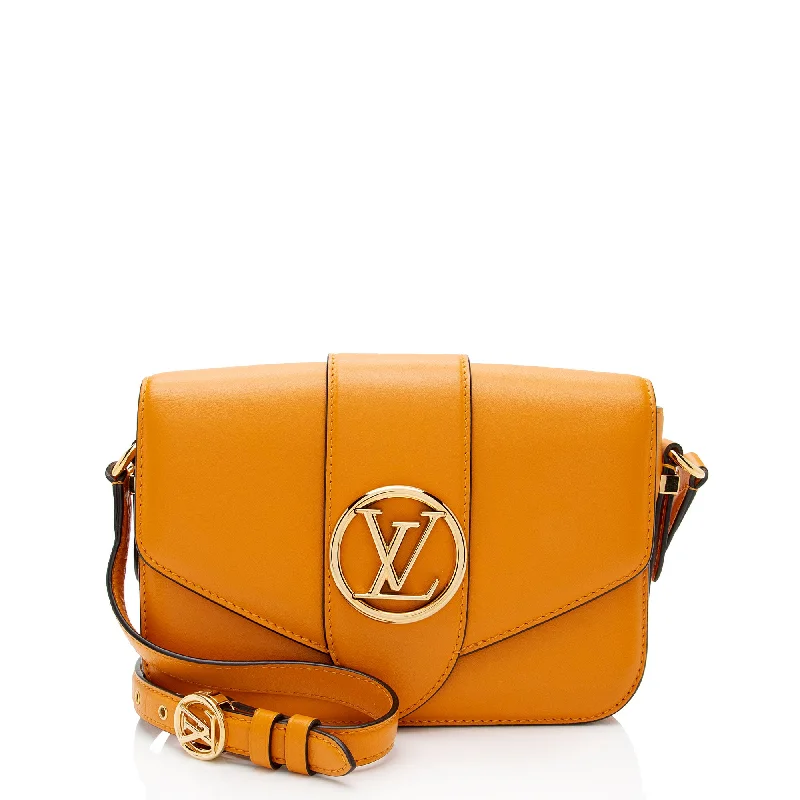 Embroidered Denim Shoulder Bag in Blue for a Vintage VibeLouis Vuitton Calfskin LV Pont 9 Shoulder Bag Embroidered Denim Shoulder Bag in Blue for a Vintage VibeLouis Vuitton Calfskin LV Pont 9 Shoulder Bag