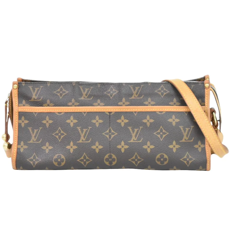 Metallic Shoulder Bag in Gold for Special OccasionsLouis Vuitton Popincourt  Canvas Shoulder Bag (Pre-Owned)