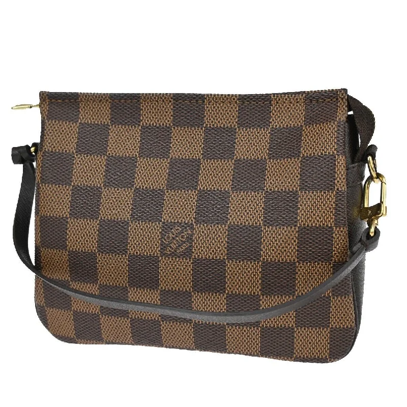 Pvc Shoulder Bag in Clear with Glitter for a Fun and Modern LookLouis Vuitton Trousse Makeup  Canvas Shoulder Bag (Pre-Owned)