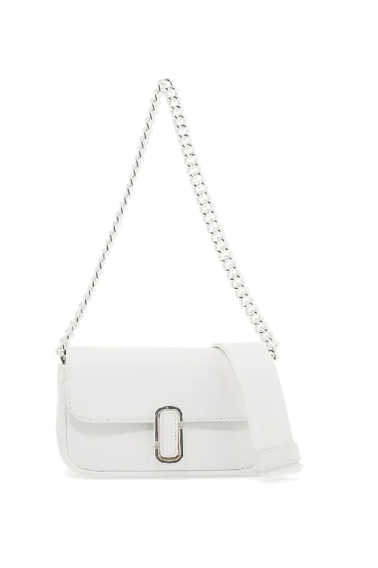 Women's Shoulder Bag with Faux Fur Strap in White for Winter StyleMarc Jacobs The J Marc Mini Bag Women's Shoulder Bag with Faux Fur Strap in White for Winter StyleMarc Jacobs The J Marc Mini Bag
