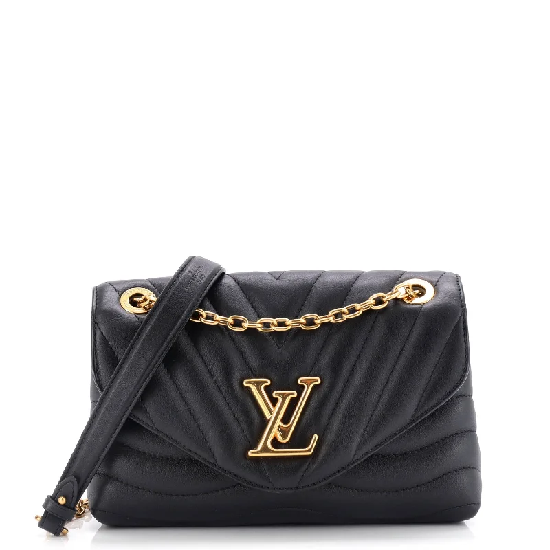 Women's Shoulder Bag with Faux Fur Strap in White for Winter StyleMarceau Handbag Monogram Empreinte Leather