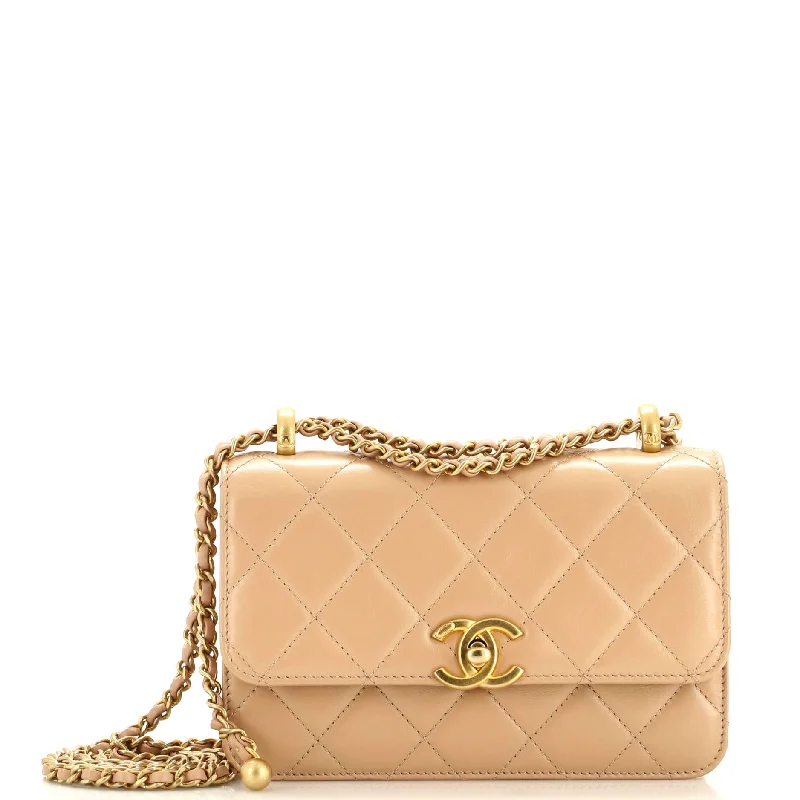 Suede Crossbody Bag in Olive Green for Fall Fashion StatementsPerfect Fit Flap Bag Quilted Calfskin Mini