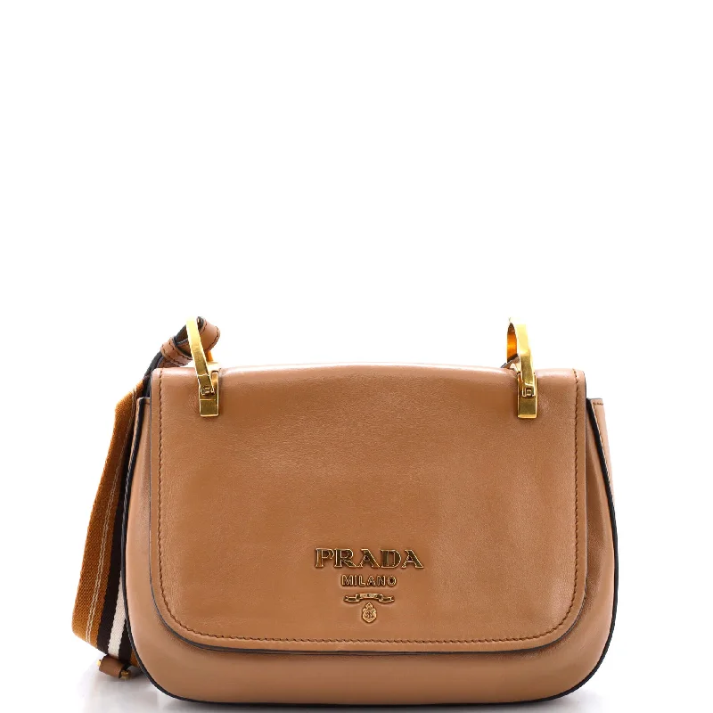 Embroidered Denim Shoulder Bag in Blue for a Vintage VibePionniere Shoulder Bag City Calfskin Medium