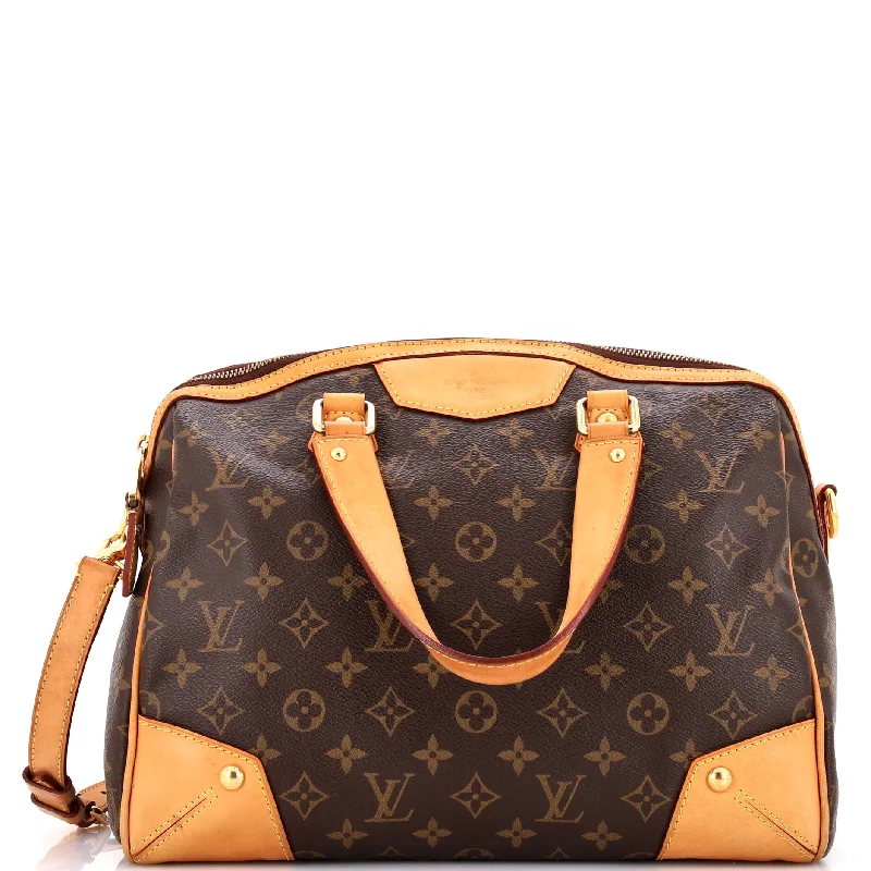 Quilted Shoulder Bag in Cream for a Classic and Elegant LookRetiro Handbag Monogram Canvas PM