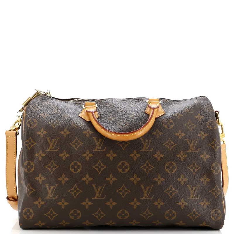 Waterproof Nylon Crossbody Bag in Navy Blue for Outdoor Hiking TripsSpeedy Bandouliere Bag Monogram Canvas 35
