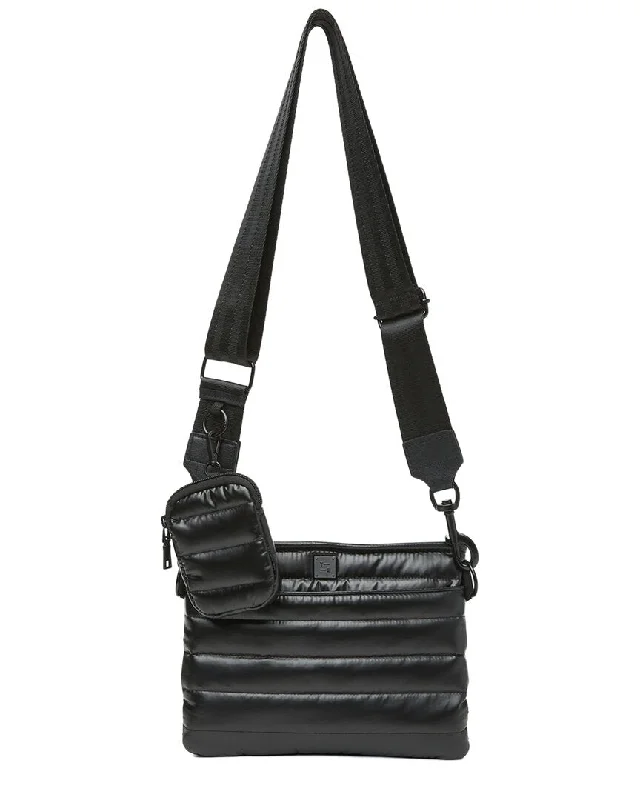 Women's Crossbody Bag with Zippered Pocket on the Back in Red for SecurityThink Royln Downtown Crossbody