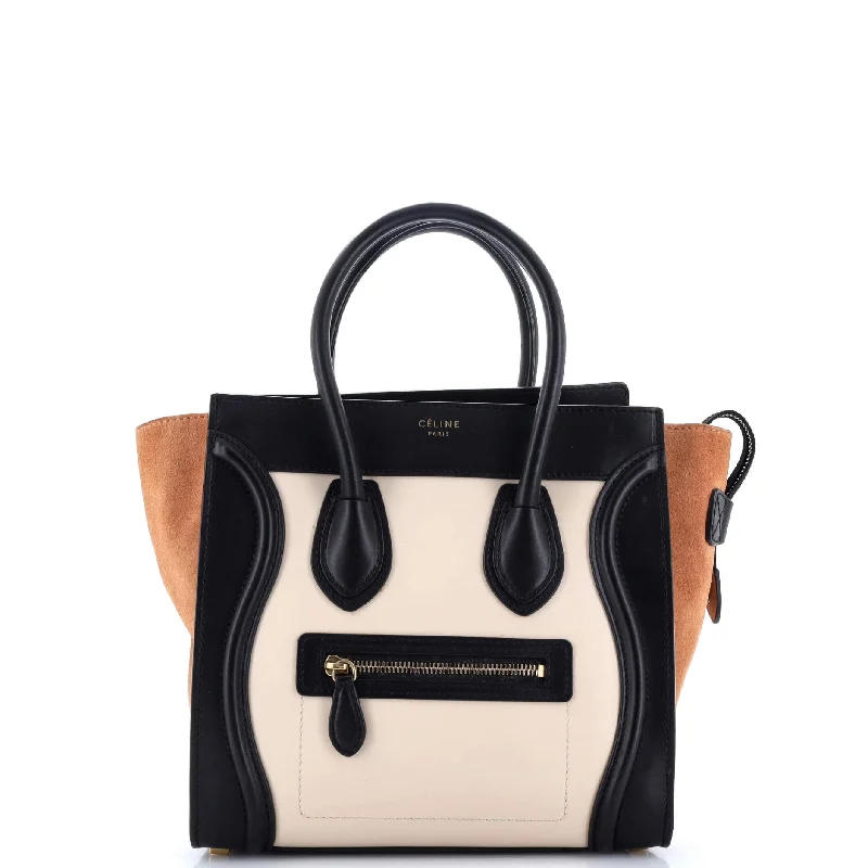 Women's Shoulder Bag with Adjustable Strap in Pink for ComfortTricolor Luggage Bag Leather Micro