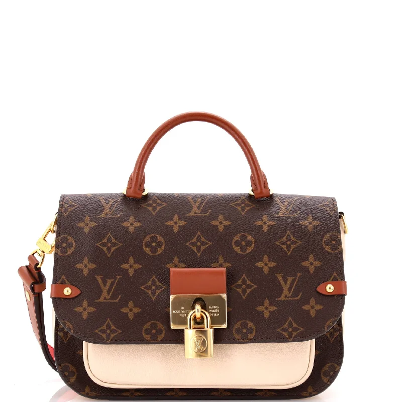 Pvc Shoulder Bag in Clear with Glitter for a Fun and Modern LookVaugirard Handbag Monogram Canvas with Leather Pvc Shoulder Bag in Clear with Glitter for a Fun and Modern LookVaugirard Handbag Monogram Canvas with Leather