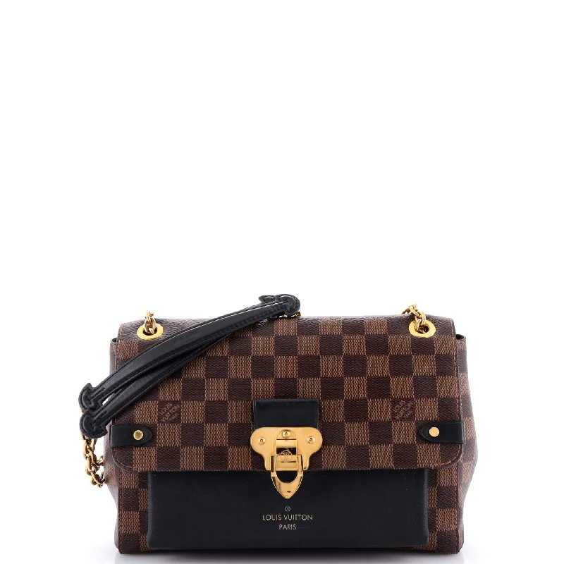 Quilted Shoulder Bag in Cream for a Classic and Elegant LookVavin Handbag Damier with Leather PM Quilted Shoulder Bag in Cream for a Classic and Elegant LookVavin Handbag Damier with Leather PM