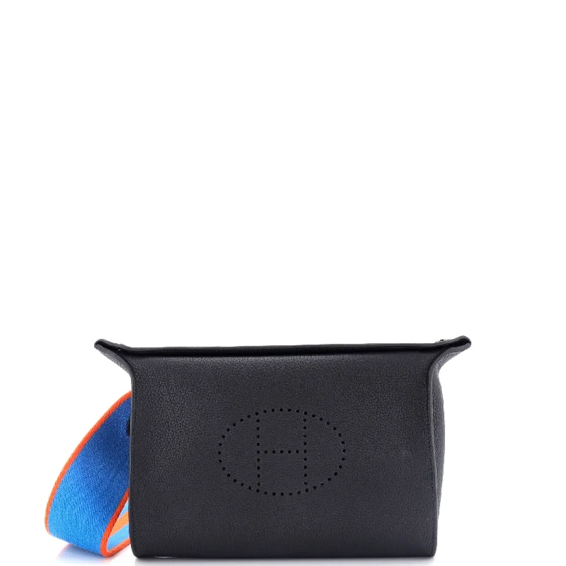 Women's Shoulder Bag with Floral Embroidery in Purple for Spring WalksVidepoches Bag Togo