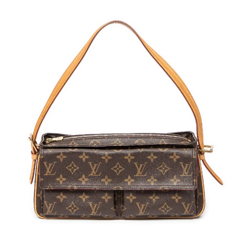 Pvc Shoulder Bag in Clear with Glitter for a Fun and Modern LookViva Cite MM